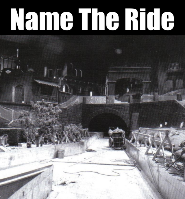 Question - Can You Name The Ride From This Construction Photo?