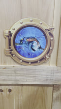 Load and play video in Gallery viewer, Porthole Window Character Decor | Any Door, Any Wall | 12&quot;, 14&quot;, or 18&quot;
