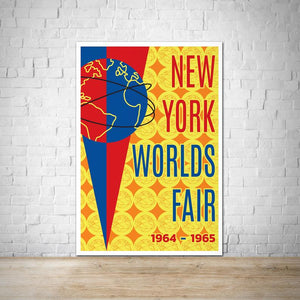 1964 - 1965 New York World's Fair Poster/Wall Print