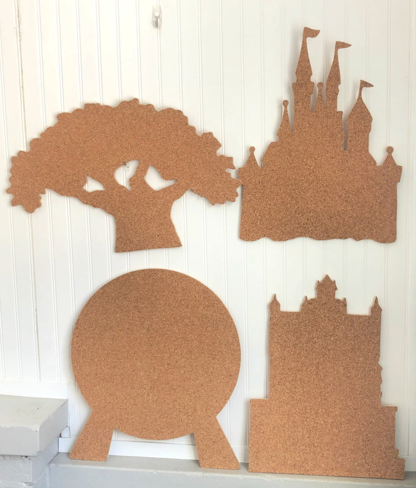 Mickey Mouse-Inspired Cork Pin Board