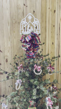 Load and play video in Gallery viewer, Manger Scene Christmas Tree Topper
