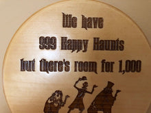 Load image into Gallery viewer, Grim Grinning Ghosts &amp; 999 Happy Haunts Wooden Plaques
