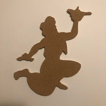 Load image into Gallery viewer, Aladdin-Inspired Silhouette Profile Cork Disney Pin Boards
