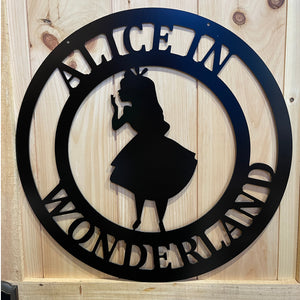 Favorite Character / Movie / Icon Signs - 24" Personalized Circle Decor