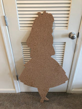 Load image into Gallery viewer, Alice In Wonderland - Large 4 Foot Tall Disney-Inspired Cork Pin Board

