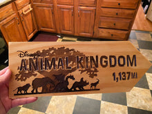 Load image into Gallery viewer, Your Miles to Animal Kingdom Personalized Sign - SPECIAL EDITION
