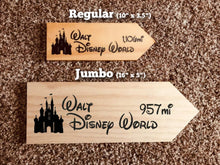 Load image into Gallery viewer, Your Miles to The Magic - Four Personalized Park Signs
