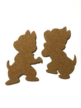 Load image into Gallery viewer, Chip &amp; Dale-Inspired Disney Silhouette Profile Cork Pin Boards
