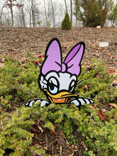 Load image into Gallery viewer, Donald &amp; Daisy Peeking Disney-Inspired Decor - FREE Shipping - Garden, Landscaping, or Potted Plants
