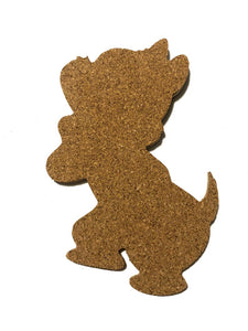 Chip & Dale-Inspired Disney Silhouette Profile Cork Pin Boards