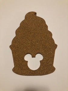 Dole Whip-Inspired Disney Cork Pin Board