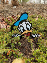 Load image into Gallery viewer, Donald &amp; Daisy Peeking Disney-Inspired Decor - FREE Shipping - Garden, Landscaping, or Potted Plants
