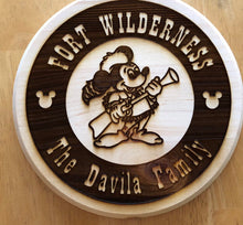 Load image into Gallery viewer, Fort Wilderness Custom Family Plaque
