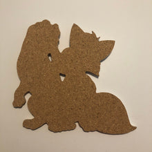 Load image into Gallery viewer, Fox and The Hound Cork Pin Board Cork Pin Board

