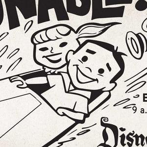 Funable Vintage Disneyland Advertisement Poster