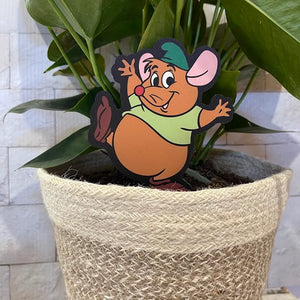Cinderella Mice  - Disney Garden, Landscaping, or Potted Plant Decor - Jaq, Gus, Suzy