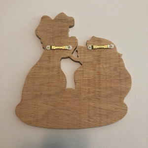 Lady and the Tramp - Inspired Cork Pin Board