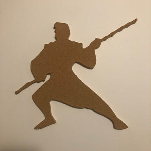 Mulan-Inspired Silhouette Profile Cork Pin Boards