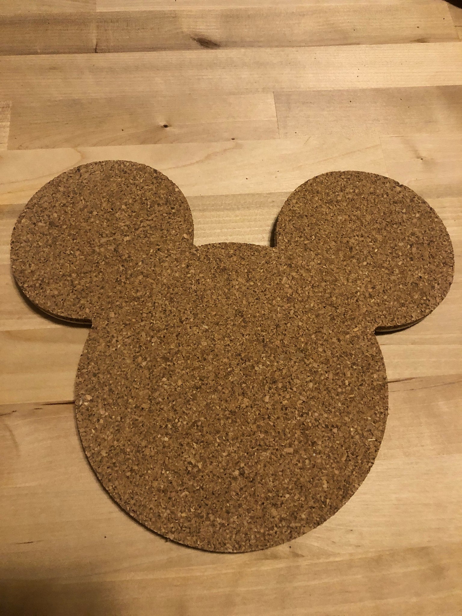 Mickey Mouse-Inspired Cork Pin Board – Planet Fan Cave
