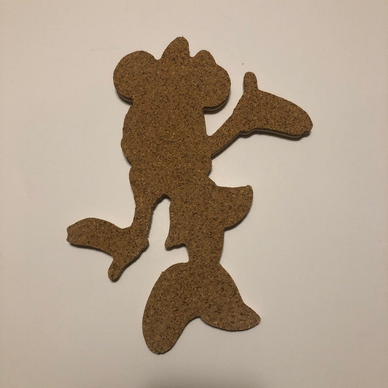 Mickey Mouse-Inspired Cork Pin Board