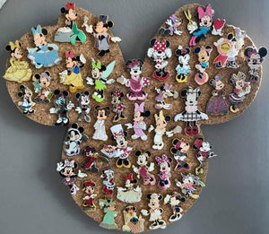 Minnie Mouse-Inspired Cork Pin Board