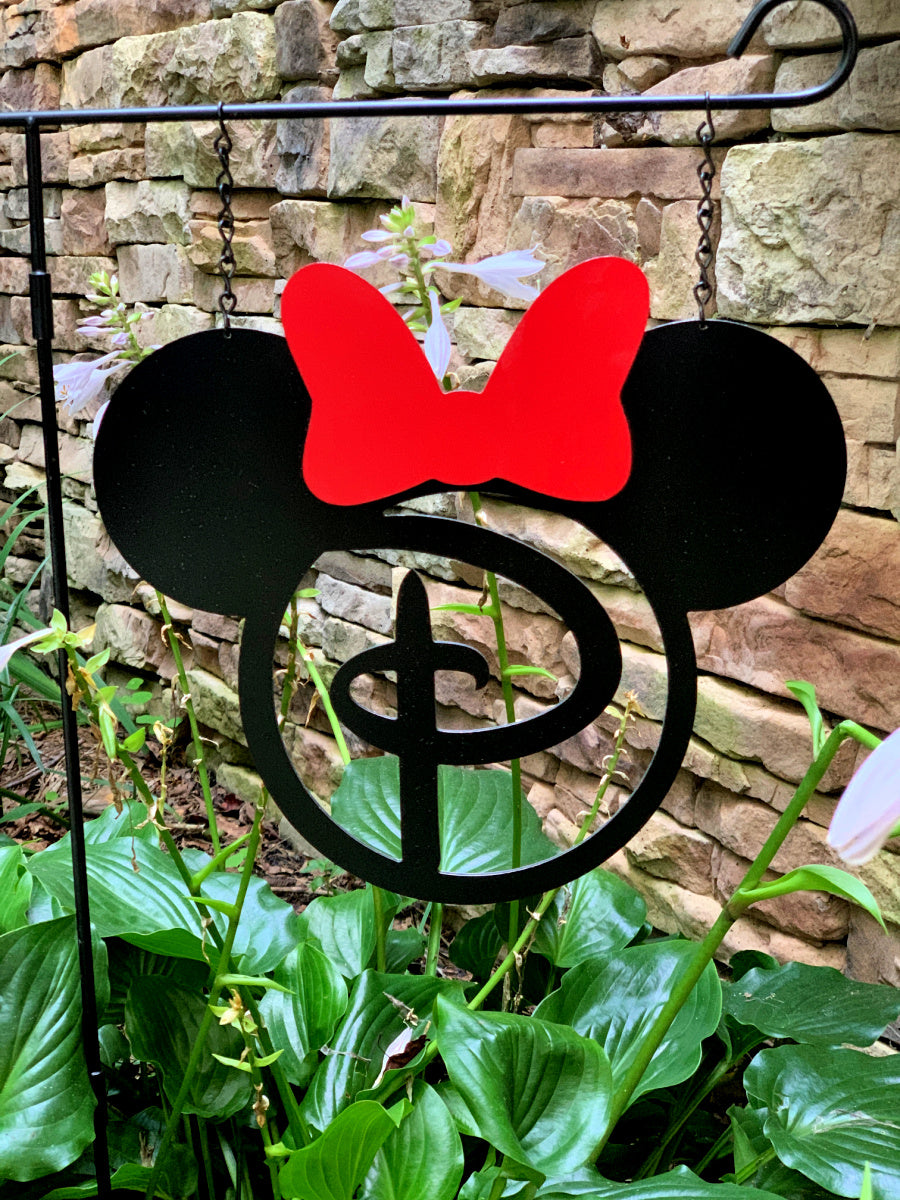 Miss Mouse + Bow - Custom-Inspired Initial MONOGRAM - 14