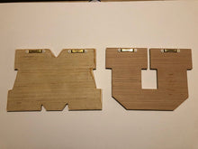 Load image into Gallery viewer, Monster University-Inspired &quot;MU&quot; Cork Pin Boards
