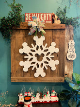 Load image into Gallery viewer, Unique Large 24&quot; Snowflake/Christmas Decor - Wall/Door Hanger
