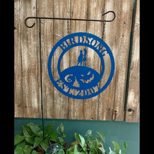 Load image into Gallery viewer, Nightmare Before Christmas Inspired Personalized Yard/Garden Sign - 14&quot;
