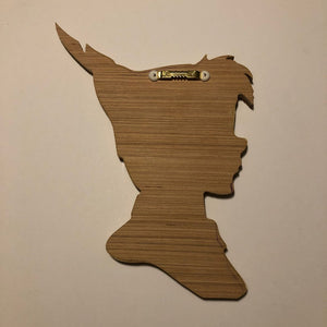 Peter Pan-Inspired Silhouette Profile Cork Pin Boards