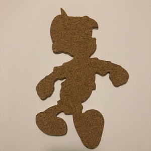 Pinocchio-Inspired Cork Pin Board