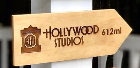 Your Miles to Hollywood Studios Personalized Sign - SPECIAL EDITION