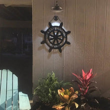 Load image into Gallery viewer, Nautical Decor - Sailboat Wheel - Customized Beach House Decor - 24&quot; or 18&quot;
