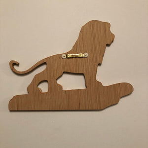 Lion King - Simba-Inspired Silhouette Profile Cork Pin Boards