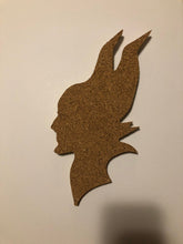 Load image into Gallery viewer, Sleeping Beauty-Inspired Silhouette Profile Cork Pin Boards
