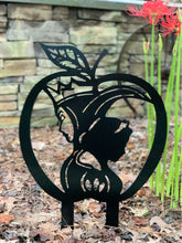Load image into Gallery viewer, Snow White + Evil Queen-Inspired Large 24&quot; Garden Decor w/ Stakes - FREE SHIPPING
