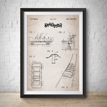 Load image into Gallery viewer, Splash Mountain Patent Vintage Wall Print Art
