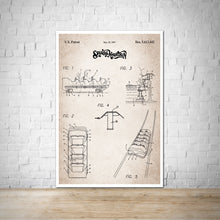 Load image into Gallery viewer, Splash Mountain Patent Vintage Wall Print Art
