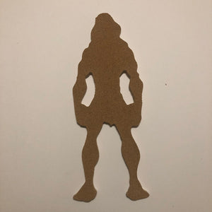 Tarzan and Jane - Inspired Silhouette Profile Cork Pin Boards