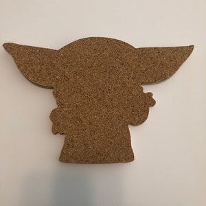 Mandalorian and the Child-inspired Cork Pin Board