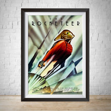 Load image into Gallery viewer, 1991 - The Rocketeer Disney Movie Poster - Vintage Wall Art
