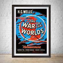 Load image into Gallery viewer, The War of the Worlds Vintage Movie Poster - 1953
