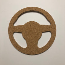 Load image into Gallery viewer, Tomorrowland Speedway Steering Wheel Cork Pin Board
