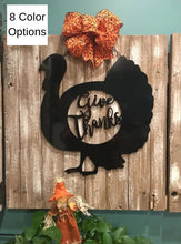 Load image into Gallery viewer, Turkey - Give Thanks - 24&quot; Thanksgiving Decor
