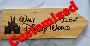 CUSTOMIZED Your Miles Personalized Sign