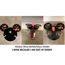 Load image into Gallery viewer, Your Mouse - Custom-Inspired Wine Bottle/Glass Holder
