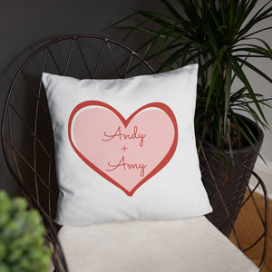 Personalized Valentine's Day Love Pillow