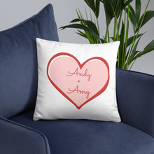 Load image into Gallery viewer, Personalized Valentine&#39;s Day Love Pillow
