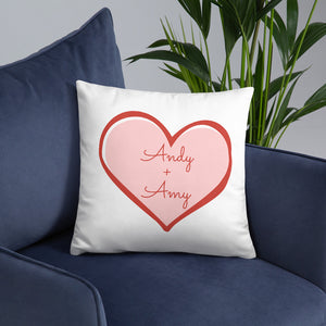 Personalized Valentine's Day Love Pillow