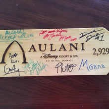 Load image into Gallery viewer, Your Miles to Aulani Personalized Sign
